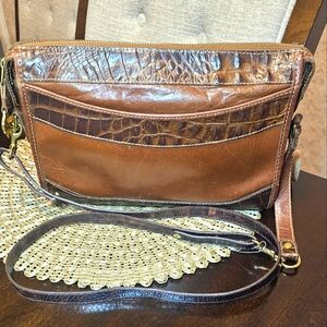 Vintage Brahmin Crossbody Bag